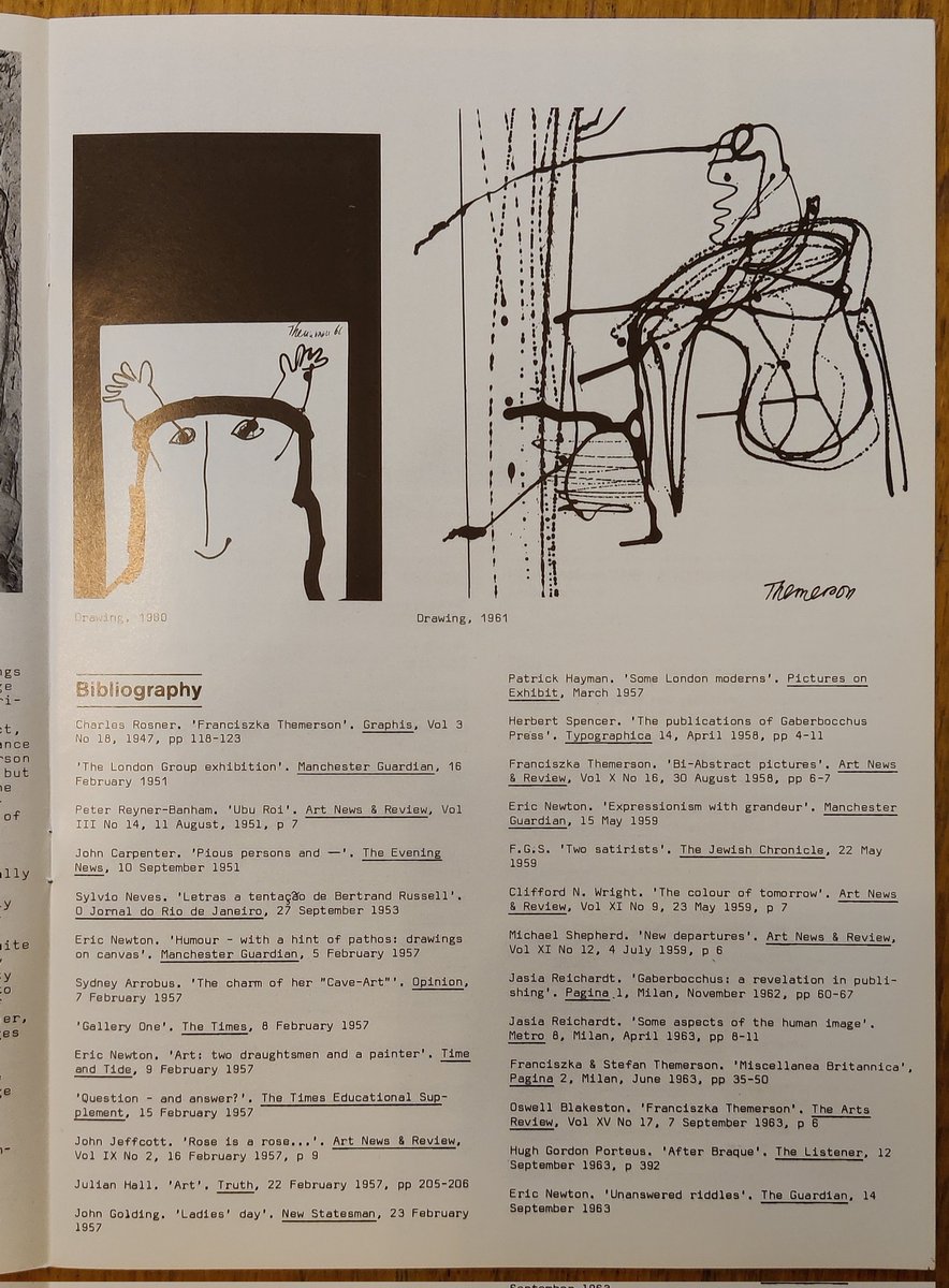 GV_Art's tweet photo. Finishing the day with this eight page booklet for Franciszka Themerson exhibition @_TheWhitechapel 1975
#Themerson https://t.co/IqJ9pu8IHl