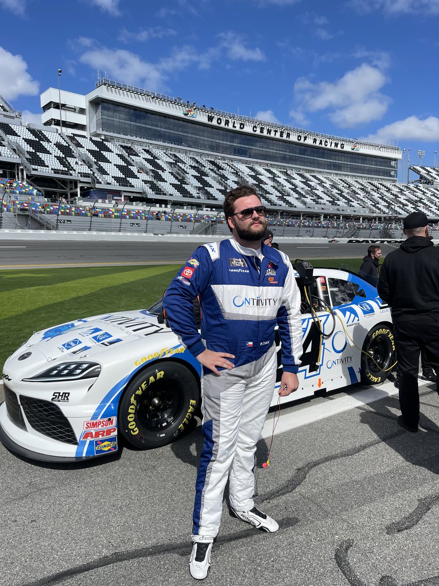 SamHuntRacing's tweet photo. Let’s go qualifying for the #Beef300! 

@parker_chase19 will roll off 20th &amp; @KazGrala will roll off 29th in Q-order. 

#TeamToyota | #FindYourIsland | #Ontivity https://t.co/F4wVoE7bjb
