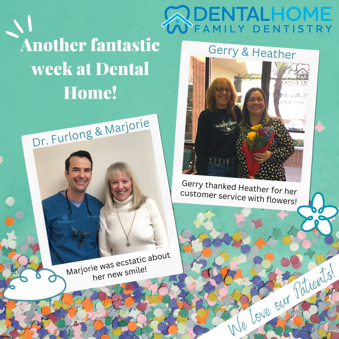 We love our work, and it is a pleasure to make our Patients smile. Thank you for choosing us. We are grateful to you! #weloveourpatients❤ #newsmiles  #thankyouforchoosingus #excellentdentalcare #satisfiedpatients #dentalhomeaz #dentalhomephoenix #phoenix #moonvalley