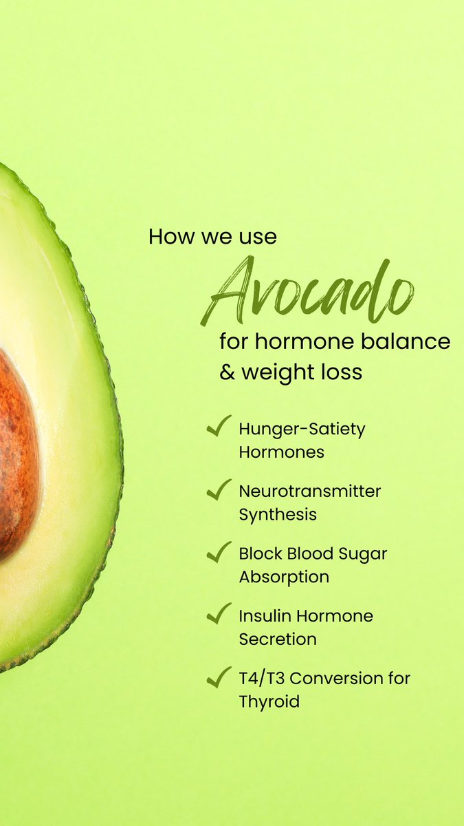 GreenWiseHealth's tweet photo. The avocado is PACKED with nutrients that we have specifically chosen for our ebook for hormone balance &amp; promote weight loss.
For example, we have chosen the avocado for its fiber, magnesium, biotin &amp; boron! All playing key roles in helping us help YOU achieve your healthy goals https://t.co/VTd1SH4azw