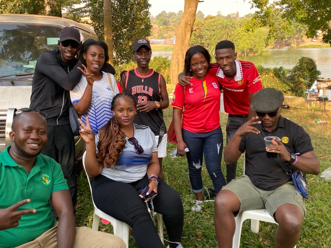 racbunga's tweet photo. When they said it is back bigger and better we thought its was joke, the vibesetters have represented well #JerseyEvent2023 with @RctLubowa #ImagineRotary  #VibesettersMeet https://t.co/JZ5SvAhvCa