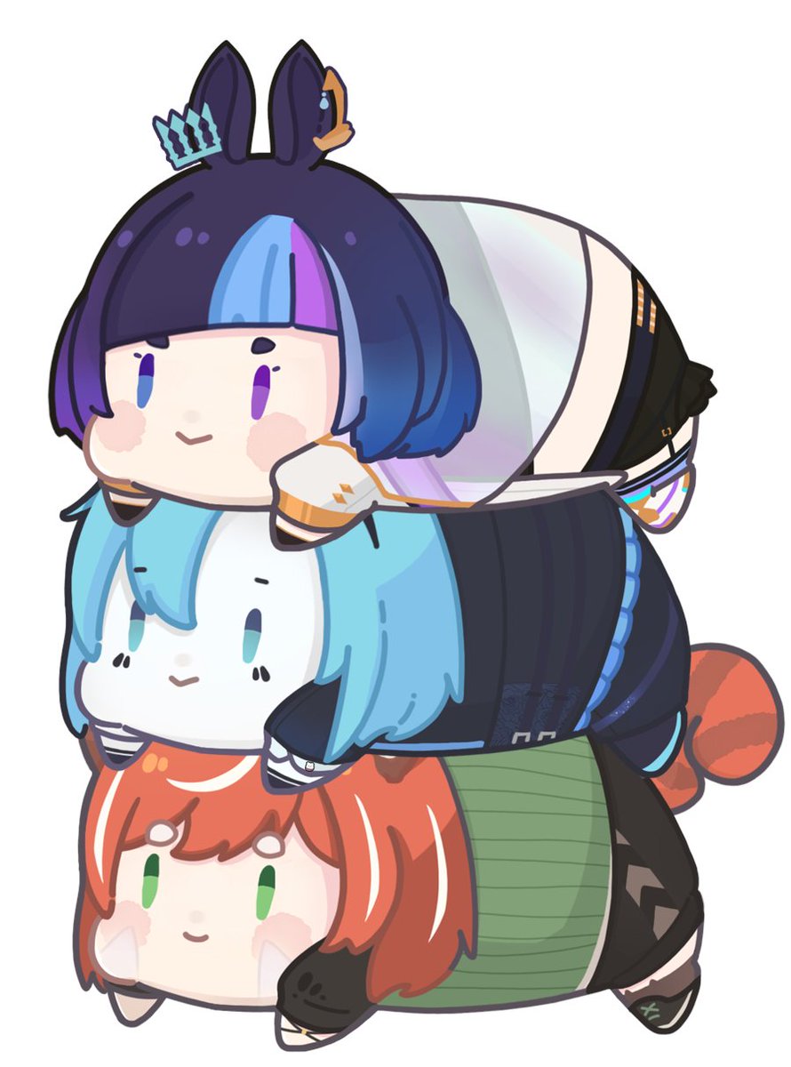 _Khiren's tweet photo. Bean stack with friends? Bean stack with friends. π«β¨
Featuring the lovely @KingpinKori and @Kalcedonyx~ β₯οΈβ¨
π¨: @__bbbell
#Khillustration #Koriation #KalceART https://t.co/JTBXxQncwk