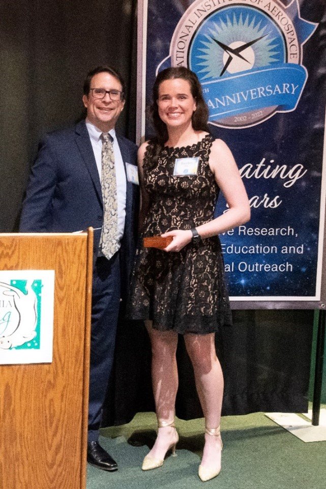 Professor Mavris and his fellow Samuel P. Langley Professors were recently recognized for their service NASA and the National Institute of Aerospace.

Also, congratulations to ASDL PhD student Hayden Dean for receiving the Martin L. Drews Memorial Scholarship!

<a href="/GTaerospace/">GTaerospace</a>