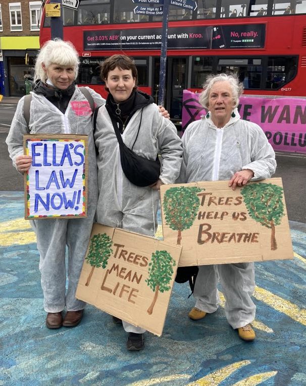 We demand parliament passes Ella’s Law to make clean air a human right, and reduce air pollution ✊💚 

In memory of Ella Adoo-Kissi-Debrah ❤️ and for all our children now and in the future, we need change now. 

#ellaslaw #breatheforella @EllaRobertaFdn