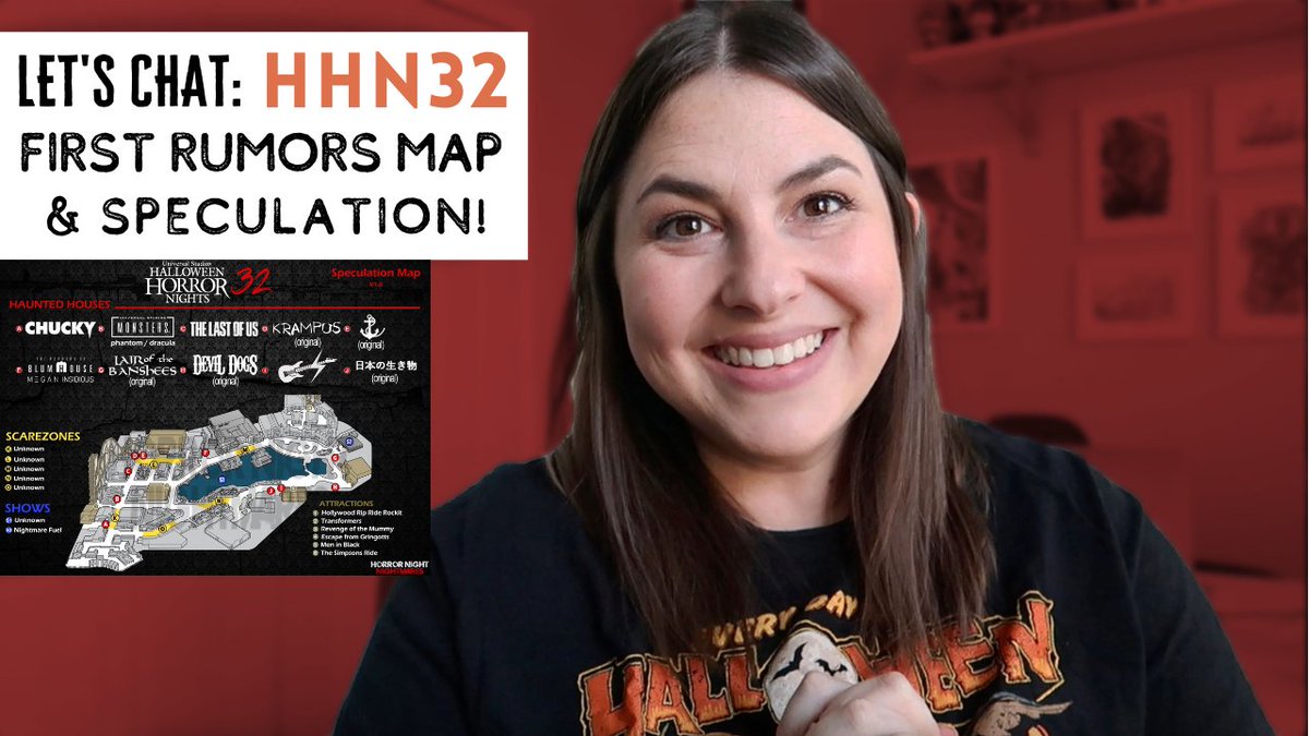 discoliz's tweet photo. Happy #HHN32 Rumors season, everyone! @HNNightmares released their first speculation map for Halloween Horror Nights Orlando, so... Let's chat about it! #HHN #HHNForever #HorrorCommunity 
https://t.co/2lpHQKQJhn https://t.co/p5F46HovSu