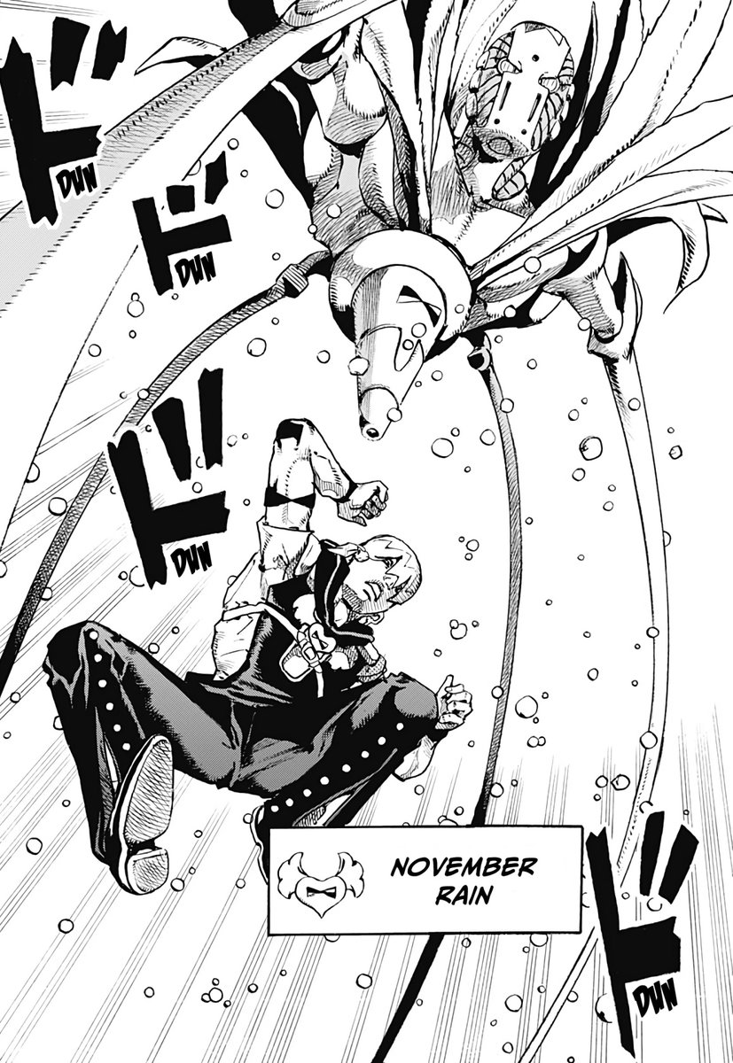 Jojo Part 9 November Rain 「November Rain 」|Daily JoJoの漫画