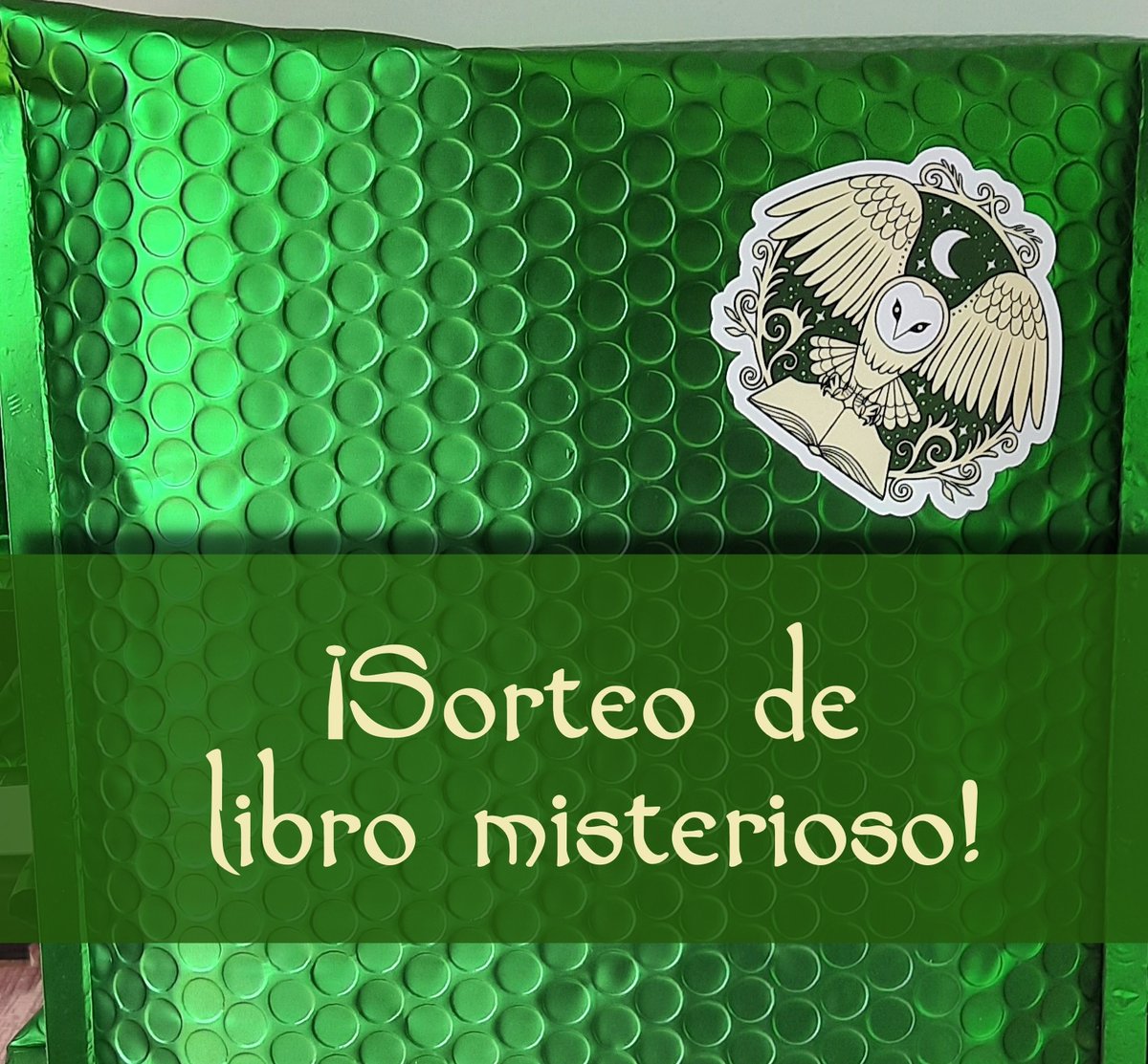 📣 ¡Sorteo de libro misterioso! ❗️
👉 Participa en el sorteo de un paquete único (no hay dos iguales) y descubre qué se esconde en su interior.