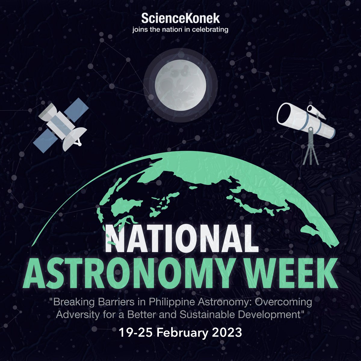 ScienceKonek on Twitter "HAPPY NATIONAL ASTRONOMY WEEK! 🔭. Together