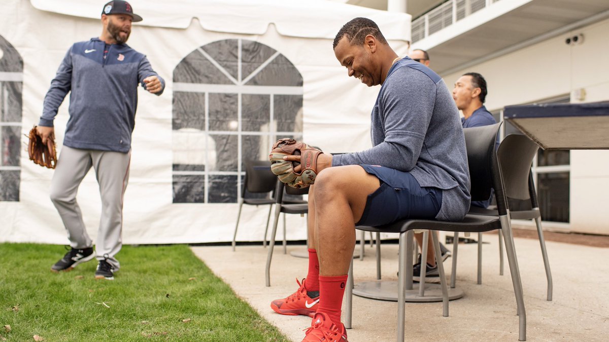 Coach Pedey in camp!