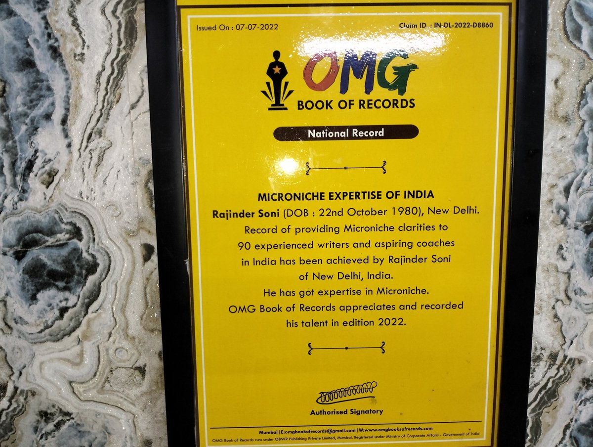 soni2006's tweet image. Proud to be a microniche finding coach

#digitalcoaching #rajindersoni #MicroNiche