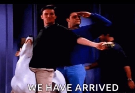 I'm here bitches!!