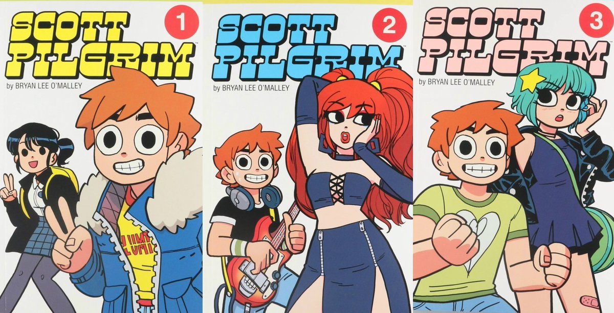 Scott Pilgrim Color Collection Box Set is $48.90 on Amazon (1212 pages) amzn.to/3IbJLv1 #ad
