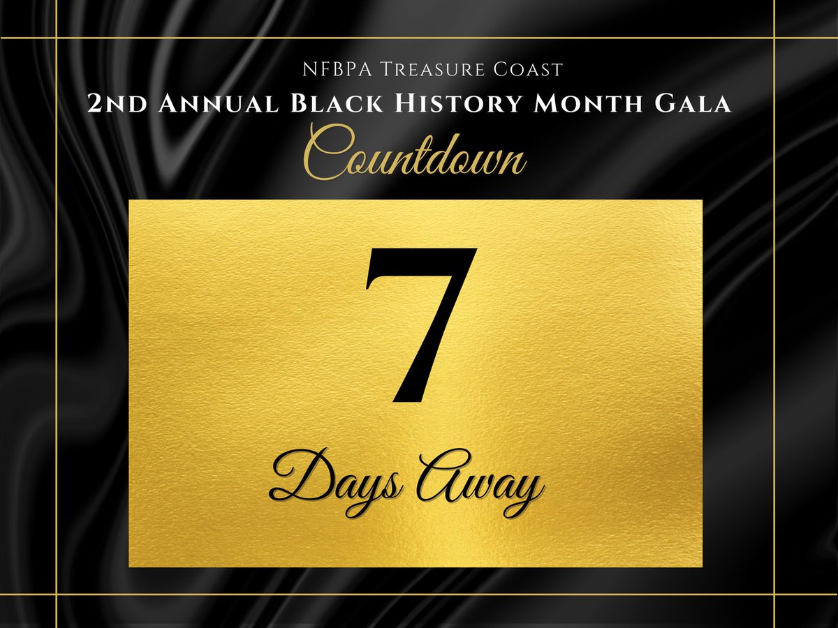 NFBPA Treasure Coast Florida Chapter tweet media