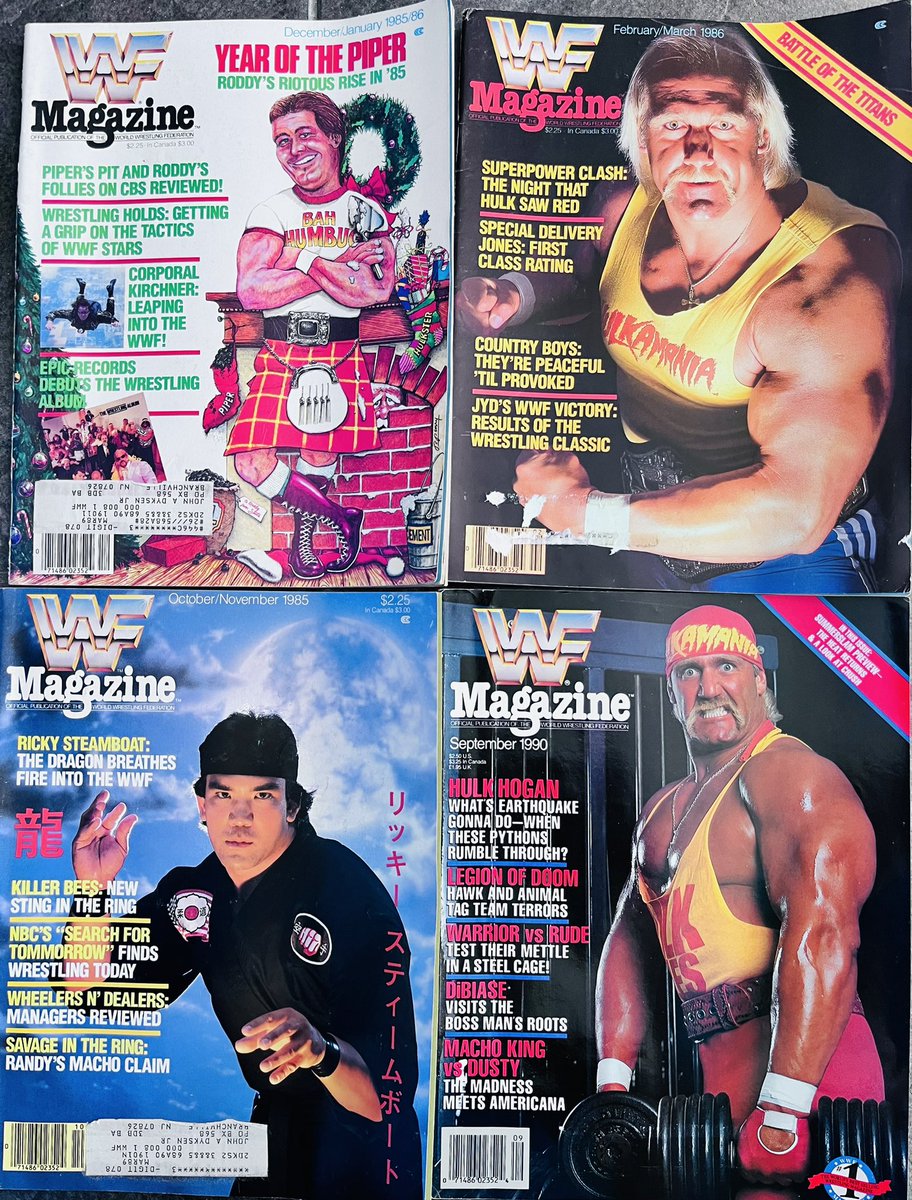 80's Wrestling on Twitter "We just got a bunch on old WWF Magazines in! See something you like