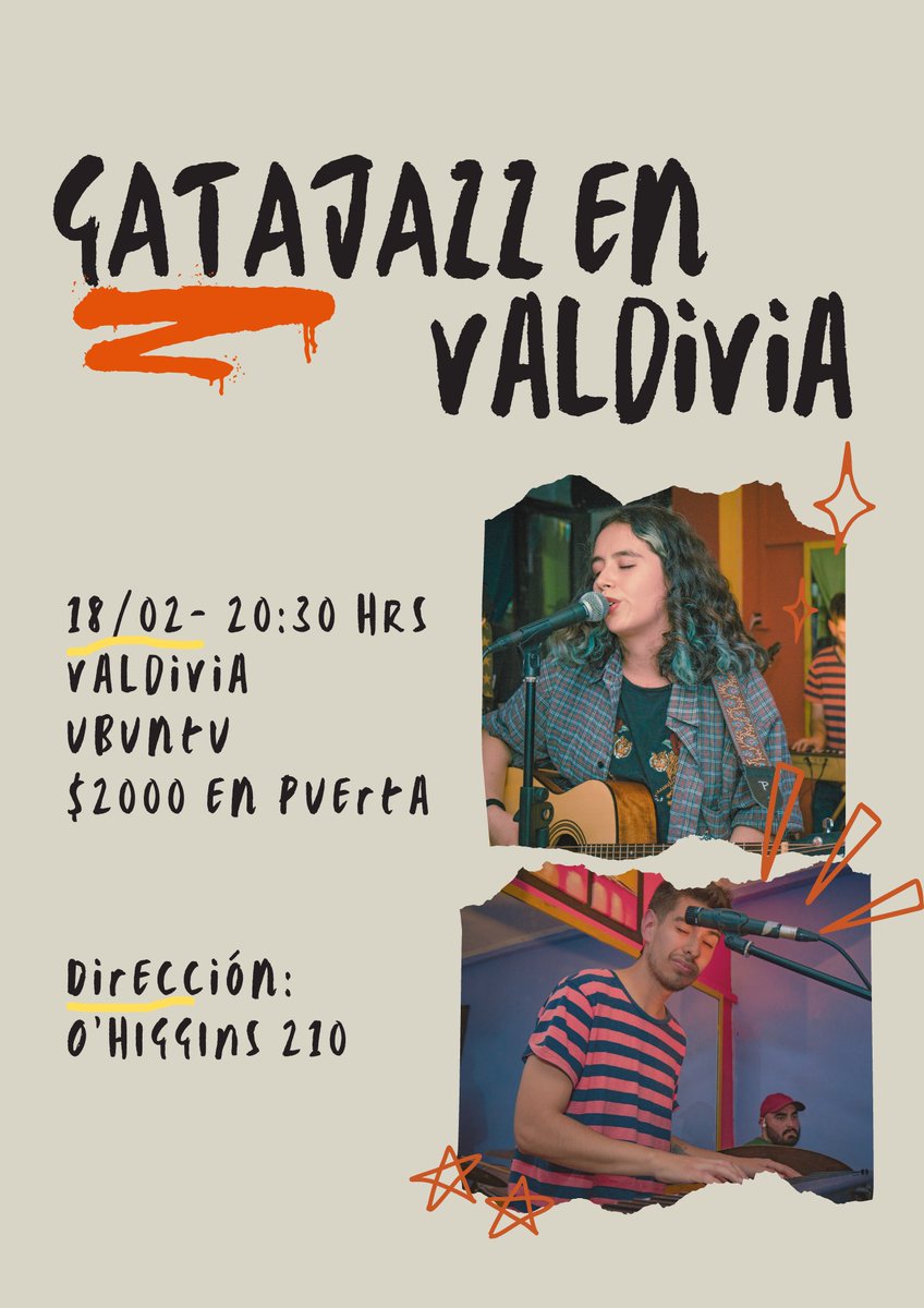 hola #valdivia!! hoy a las 20:30 estaré tocando con mi proyecto musical en Ubuntu (O'Higgins #210) 

no se lo pierdan que va a estar lindi 💘

si no me conoce, aquí link con mis canciones: youtu.be/jR647Qokovc