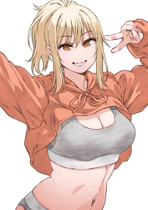 ふと愛さんにこういう服着てほしいなって思っただけ絵 