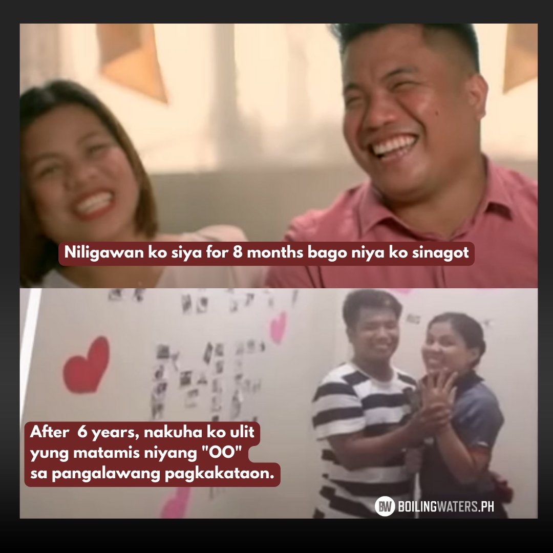 If you find a person who intends to see it through kilig, hardships and lifelong commitment, don't ever let them go.

May ganito rin ba kayong #MyKwentongJollibee?
Check out 'From Crewmates to Soulmates' 👇🏽
youtube.com/watch?v=2Gcx-Q…