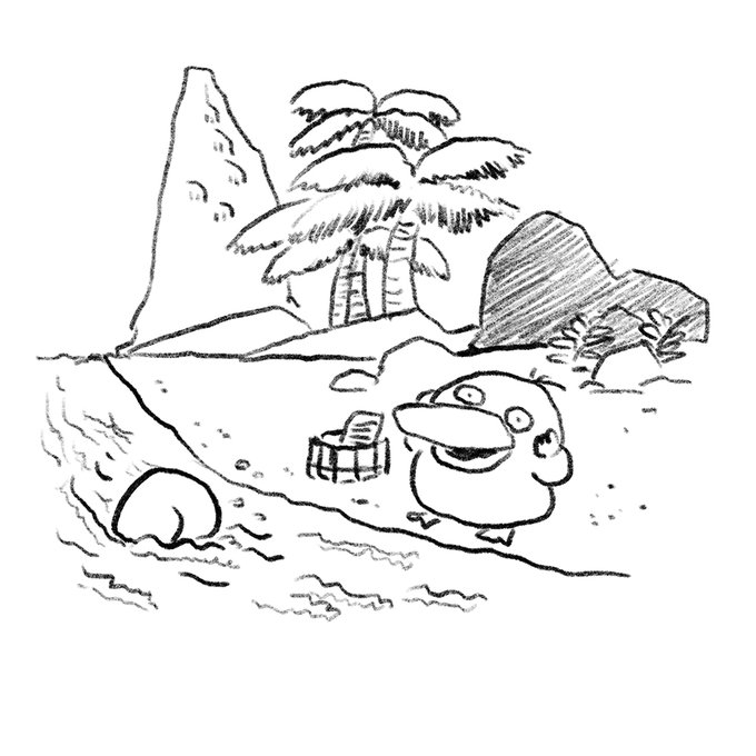 いつ描いたか覚えてないコダックの落書きが出てきました。
#fanart 