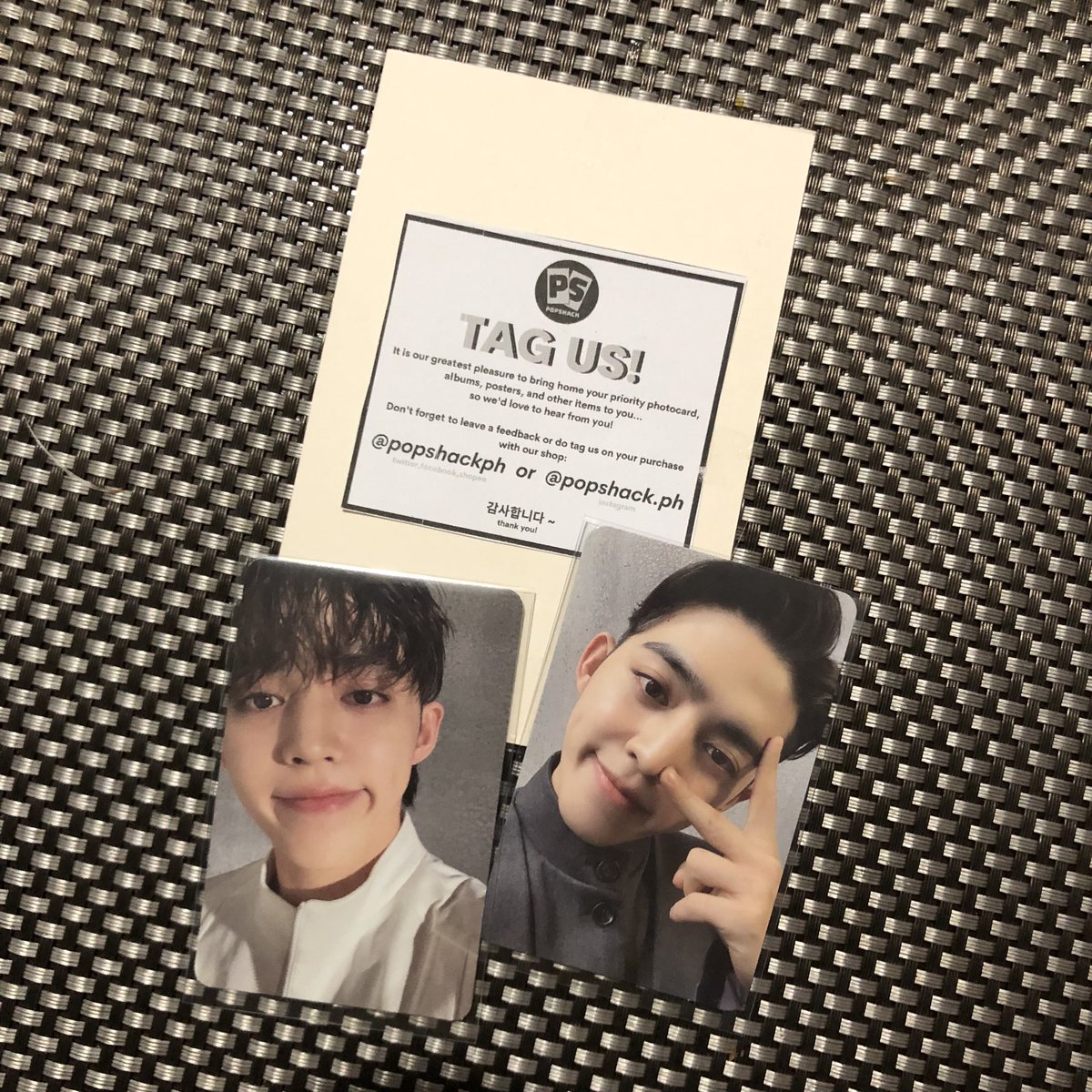httpchoicheol's tweet photo. ☁️— happy mail from @popshackph  and from my bf ♡

thank you for safely packing cheol! my bf got these for me as a valentine's day present. 🥺🤍 https://t.co/afsZdGqPUj