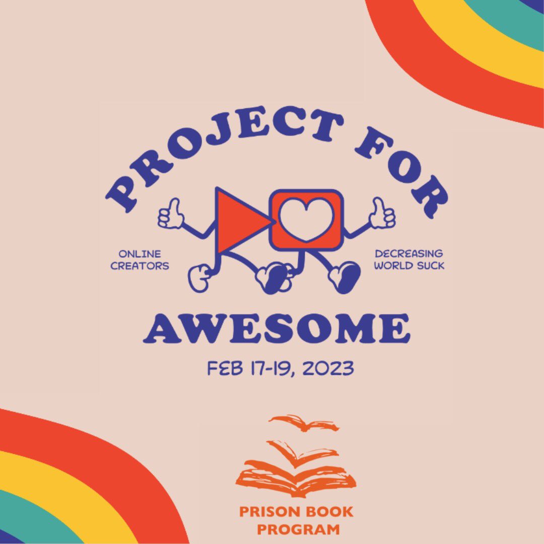 prisonbookprog's tweet image. Vote for PBP for this year’s #P4A2023 now through Sunday at 11:59 on all your devices!