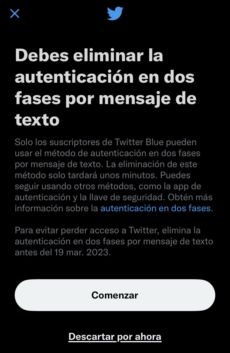 molinafm's tweet photo. Parte de la protección de la seguridad para los usuarios de Twitter ahora es de pago. #TwitterMusk
¿Todavía no usás Google Authenticator?
🤖https://t.co/a45IECq2od
🍏https://t.co/oscEWQBVPK https://t.co/Ng0eOQ4FL1