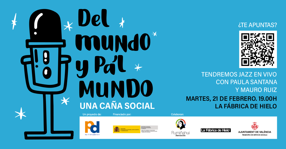 pazydesarrollo's tweet image. ¡Es hoy! ¡Es hoy! 😍

Ya tenemos todo listo para &quot;Del mundo y pa&apos;l mundo&quot;. ¿Y tú? 🎧 Prepárate para este encuentro entre culturas escuchando la nueva temporada de #ElPoderdelaVoz: open.spotify.com/show/2VlVhNRpE…

¡Te esperamos hoy a las 19h en @LaFabricaDHielo! Tómate #UnaCañaSocial 🍻