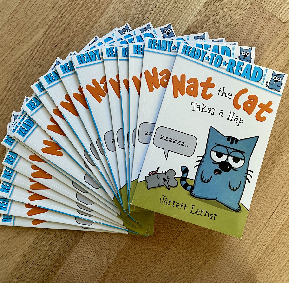 I have an extra class set of Nat the Cat Takes a Nap that needs a new home. Teachers and librarians: to win these books, RT/like this tweet and follow me. I’ll pick a winner next week! *I will never DM you to ask for personal info related to my giveaways. Beware of scammers!*