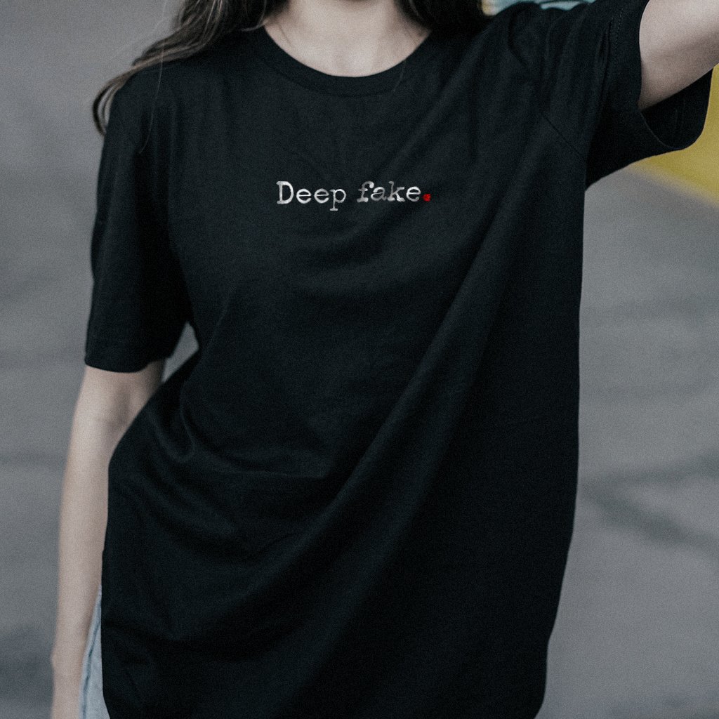 wordwarthree's tweet photo. I am a deep fake. Are you? https://t.co/fn7PfqKXl9