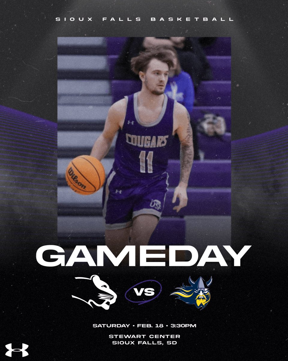 WE’RE BACK!
It’s Senior Day at the Stewart Center, so come on out and support your Coo as they take on Augustana!
#GoCoo | #BothFeetIn 

📍- Sioux Falls, SD
📊- bit.ly/2FECRjY
📺- bit.ly/3W6ifEH
📻- bit.ly/3hAw2o7
📔- bit.ly/3kfHA0U