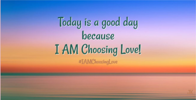 #IAMChoosingLove🌅 #joytrain #SaturdayVibes