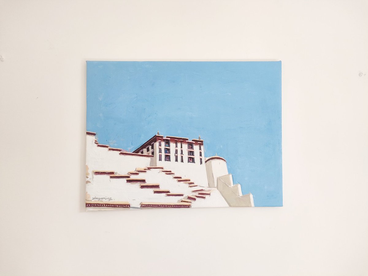 Tibetan temple series  2023
#oilpainting #oilpaint #art #artists #ArtOfTheDay