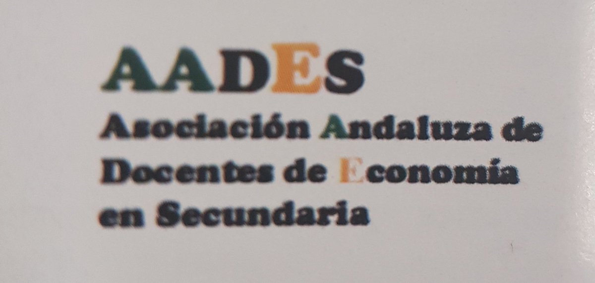 Mil gràcies a l'Associació Andalusa de Docents d'Economia en Secundària per les magnífiques Jornades i per la seva tasca en defensa de l'economia a l'ESO i al Batxillerat.
Agrair el magnífic acolliment al professorat d'ADESIB.
<a href="/AADESeconomia/">AADES</a>
#jornadasandaluzasenseñanzaeconomia