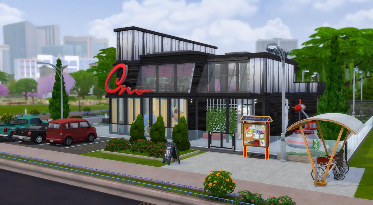 leeliina3's tweet photo. My new build is an activity and skills center for every Sim.A place where you can improve your skills and have a good time with friends and family.Lots of fun things to do.
#thesims #thesims4 #sims #sims4 #sims4nocc #sccregram #simscreatorscommunity #ShowUsYourBuilds #ts4 https://t.co/OeXXl6sj8F