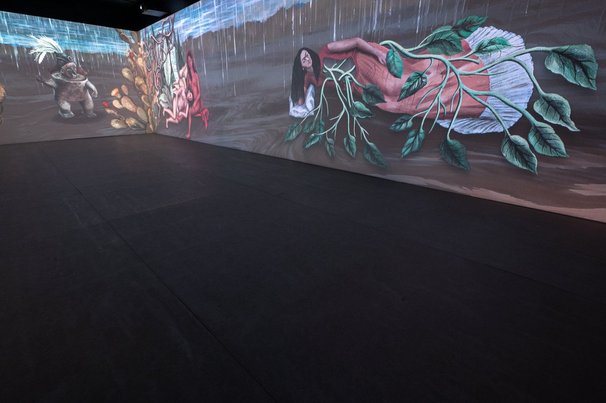 😍  "Life and Work of Frida Kahlo was amazing I loved the variety of colours &amp; the storytelling, it was relaxing &amp; I felt like I floated away." - Visitor to @TheReelStoreUK 

Book your tickets to be transported by this immersive experience now: buff.ly/3Ko3vvV
#ReelFrida