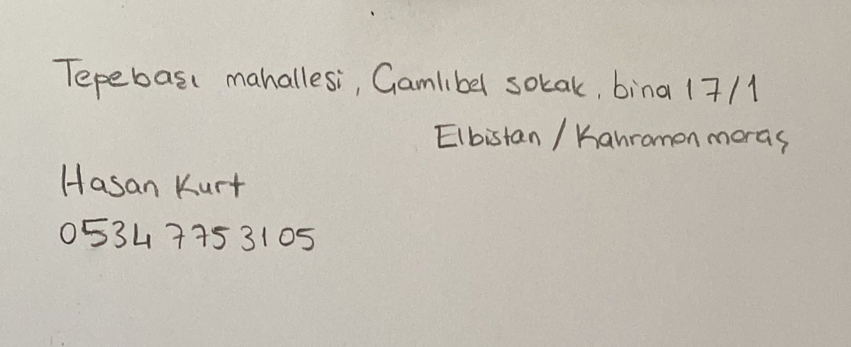 gencfbsamsun's tweet photo. ❗️❗️❗️❗️❗️❗️❗️❗️❗️❗️❗️❗️❗️
ACİL KONTEYNIR VEYA ÇADIR YARDIMI ! (TEYİTLİ)

Aile şu anda hasarlı binada kalıyor; kalp hastası olan var ve korkuyorlar. Şehirden uzakta olduğundan kalmaları için yardım gelmediği iletildi. 

Yardım için iletişim numarası ile iletişime geçilebilir ! https://t.co/UcRn5aIKlG