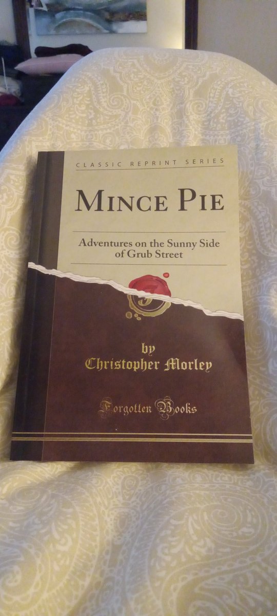 smoothjerome's tweet photo. "This book is intended to be read in bed. Please don't attempt to read it anywhere else. "
                        -Christopher Morley https://t.co/geBlnpwkAL