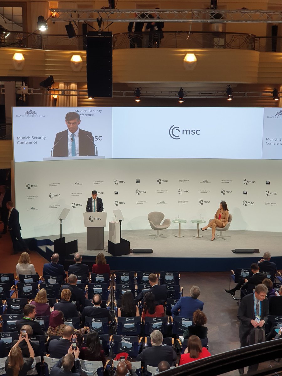 Wichtiges Thema bei der <a href="/MunSecConf/">Munich Security Conference</a> : Transatlantischer und europäischer Zusammenhalt in Zeiten des Krieges. Ein Thema für kommende Diskussionsrunden: die Rolle der Wissenschaft in einer multipolaren Welt.