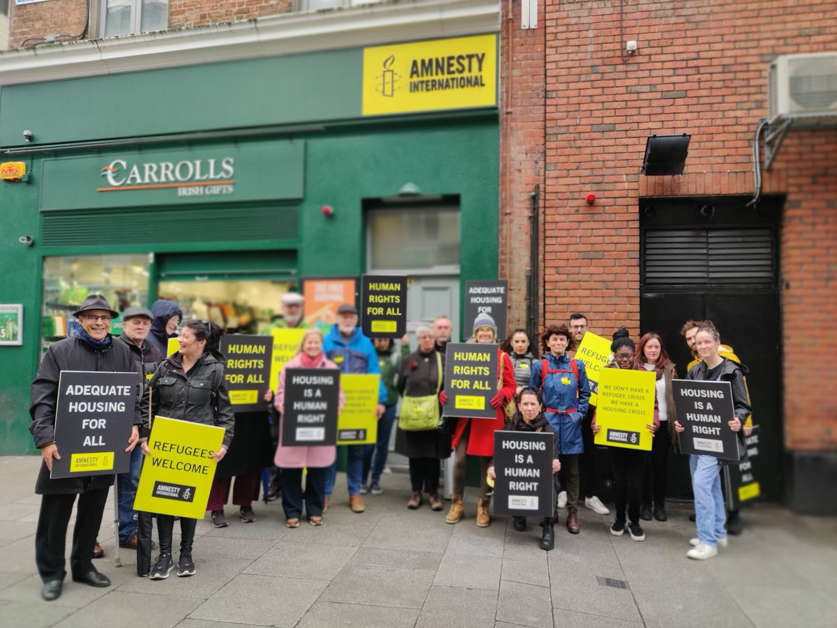 Amnesty Ireland on Twitter: "See you there! We're marching to take a
