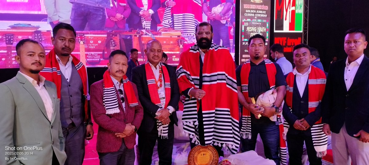 Reedeepjackdole's tweet photo. The #TMPK's #GoldenJubileeClosingCeremony &amp; 8th #MisingYouthFestival - 2023 held recently at Gogamukh, Assam on 2nd,3rd,4th&amp;5th Feb'23. @TMPK (All #Mising Students' Union).
Demand inclusion of the #MisingAutonomousCouncil under the #SixthSchedule of the constitution of India. https://t.co/57xWmIQtwK