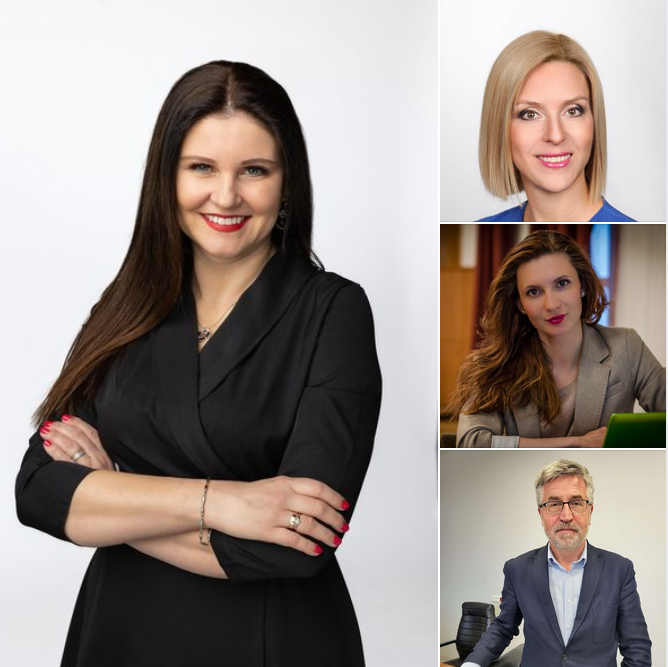 UMB_Bialystok's tweet photo. Nowi profesorowie wspólnoty @UMB_Bialystok 
Edyta Zbroch, kierownik Kliniki Chorób Wew. i Hipertensjologii, Jan Kochanowicz, dyrektor Uniwersyteckiego Szpitala Klinicznego, Anna Baran  Klinika Dermatologii i Wenerologii, Anna Moniuszko, dyrygent Chóru UMB 
https://t.co/rNWg5RDPhR https://t.co/DLK60Z3NlL