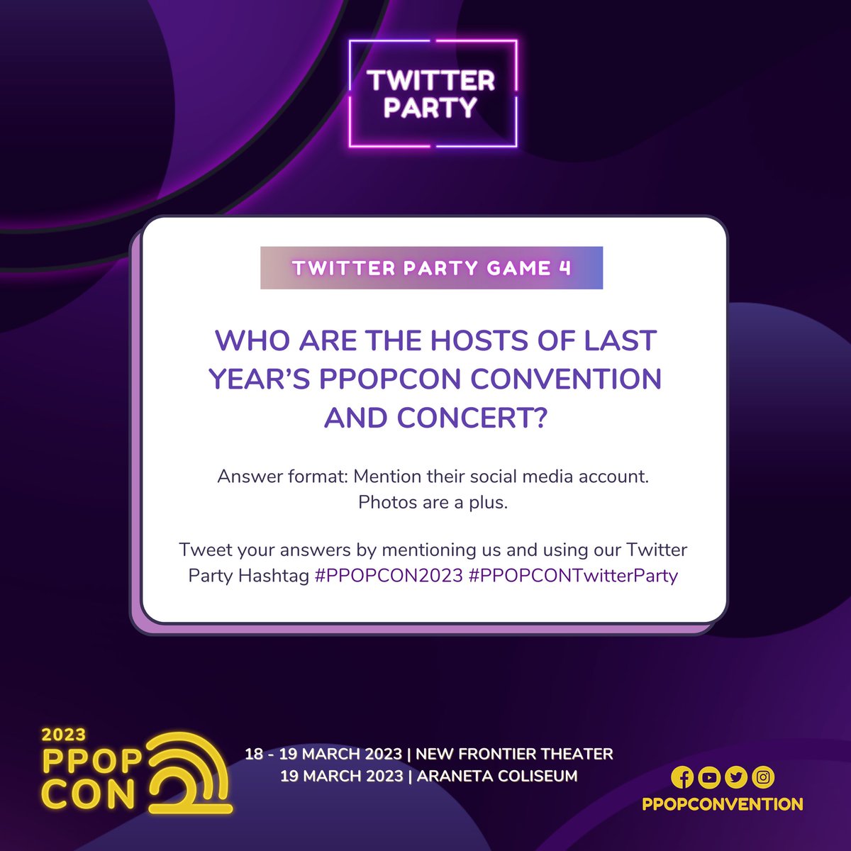 PPOPCONVENTION's tweet photo. #PPOPCONTwitterParty
Were you able to take photos of them? ๐ธ ๐ธ Share and tag them here! ๐ค๐ผ
#PPOPCON2023 https://t.co/yELK2UcsSr