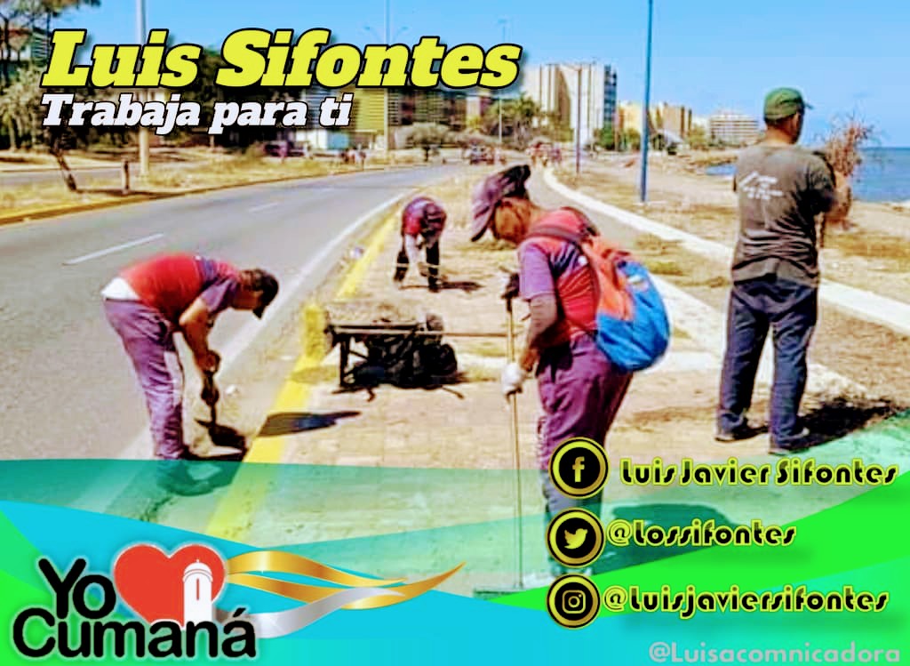 Titomara4's tweet photo. #18Feb ||🇻🇪YO♥️CUMANÁ
Alcaldía revolucionaria de #Cumana Desplegada en jornadas de limpieza y mantenimiento de áreas verdes desde Av. Perimetral
➡️.@lossifontes 
➡️.@FermariOrtega
➡️.@Titomara4
➡️ #Sucre
#oriele
#SandinoPatriayLibertad
#CarnavalesSeguros2023 https://t.co/bEDqPjaK4c