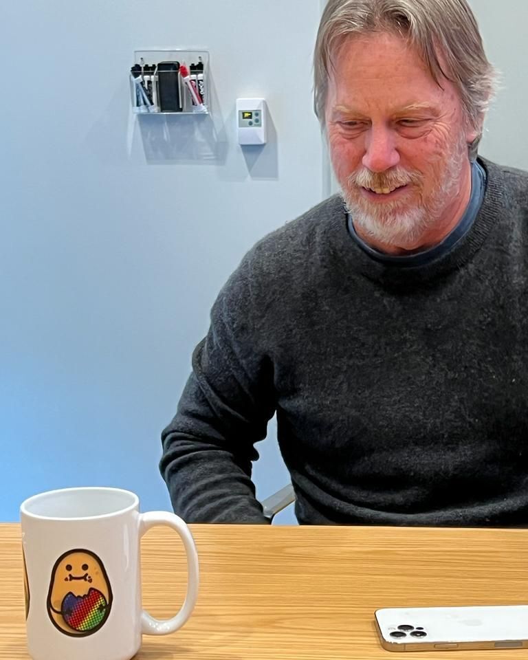Techtechpotato On Twitter Jim Looks Upon His New Ttp Mug Https Ift