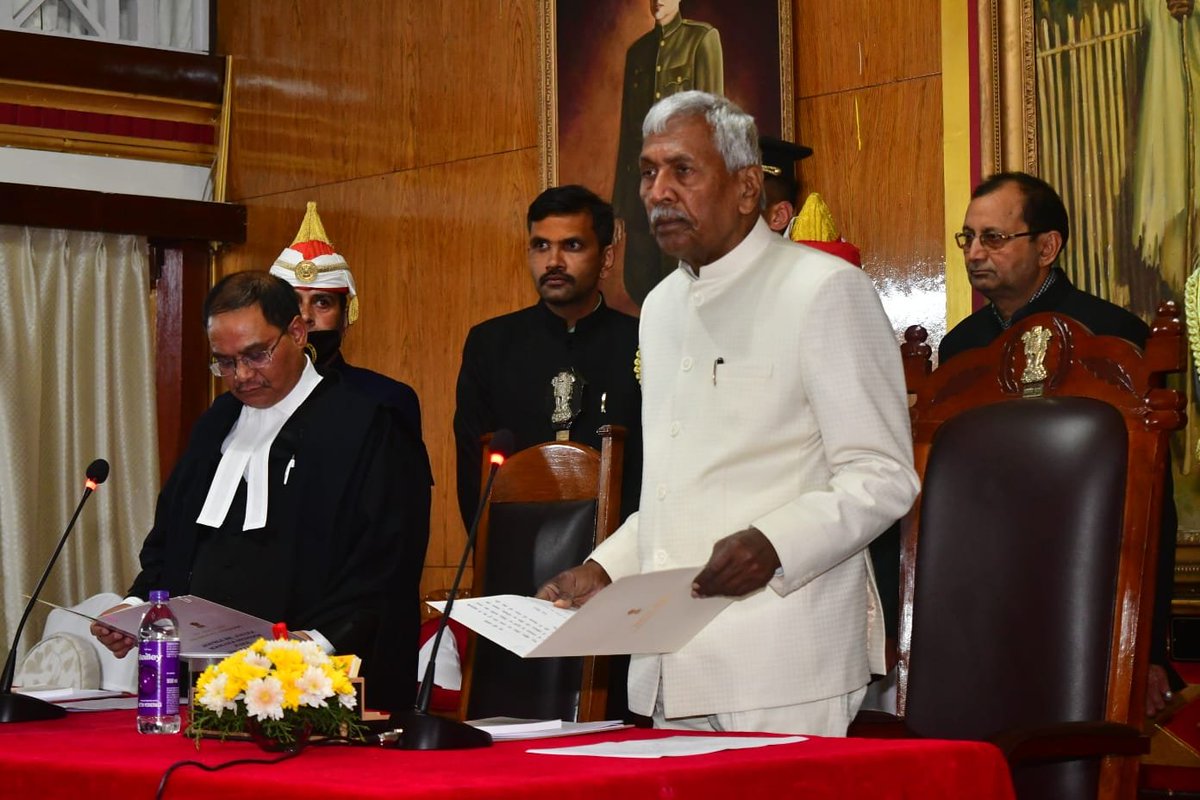 Shillong | Phagu Chauhan was sworn in as the new Governor of Meghalaya today. … Shillong | Phagu Chauhan was sworn in as the new Governor of Meghalaya today. …
