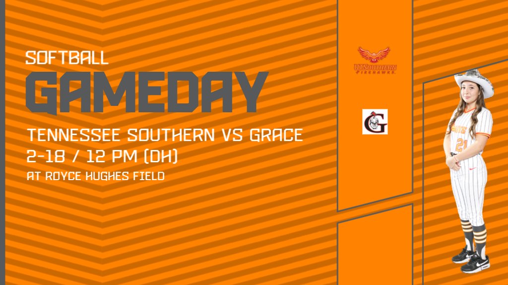 GAMEDAY: Softball hosts the Lancers at Royce Hughes Field. #gofirehawks #GameOn