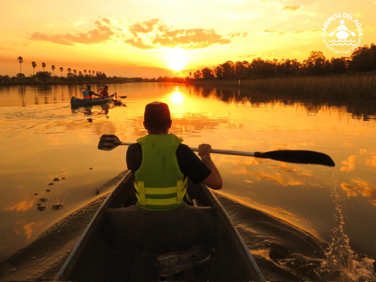 CaminosdelaguaU's tweet image. Atardeceres mágicos en el Oeste de Montevideo. 🌅🧡🚣‍♀️🚣‍♂️🚣‍♀️🚣‍♂️🚣‍♀️🚣‍♂️🌾

Déjate sorprender y disfruta de un entorno natural y único en los Humedales del Santa Lucía. 🌾 

 #OestedeMontevideo #MontevideomasVerde #Paseos #Canoas #RíoSantaLucía #MinisteriodeTurismoUruguay #Turismo