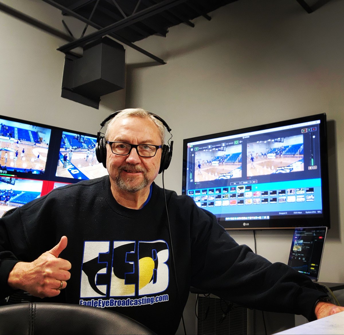 It's been a GREAT ride. I'm so proud of what we accomplished with @eagleeyebc EEB. I have been fortunate to have been able to work with SO many awesome students that made EEB such a success. 💙🦅👁🎙