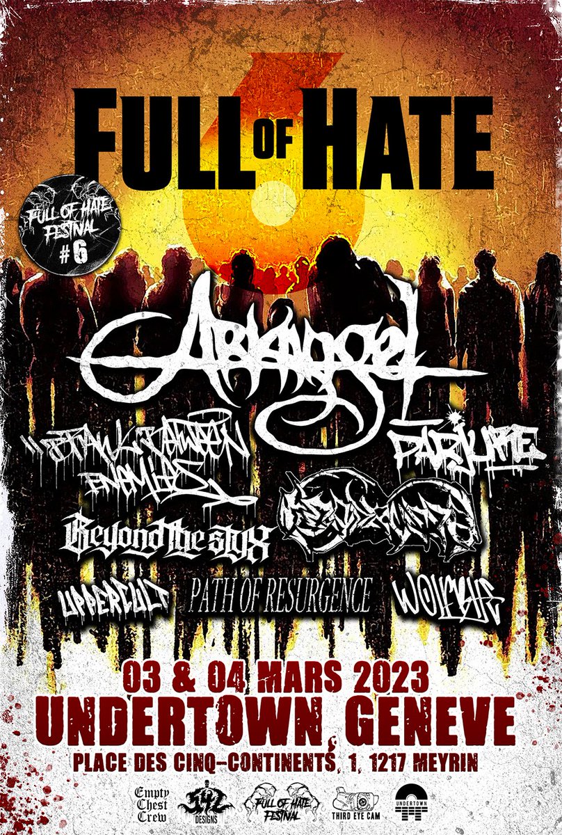 ⚠️  BILLETTERIE Full Of Hate Festival  ⚠️ 

La billetterie est ouverte ! 🎫 

petzi.ch/fr/events/5127…