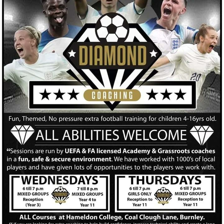 New course starting 15th March drop <a href="/diamondcoachNW/">Diamond Coaching</a> a message to book on. ⚽️💎