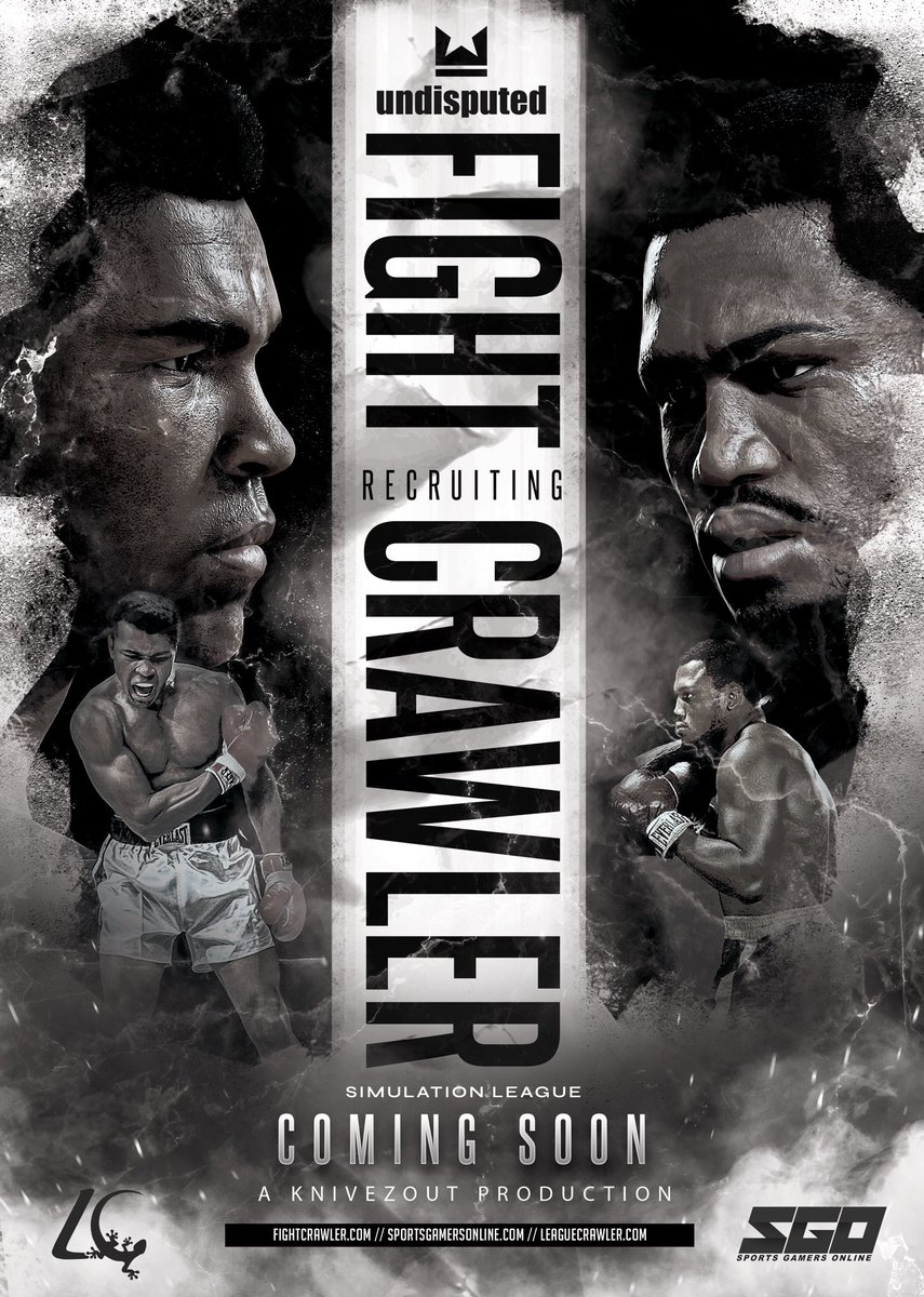 leaguecrawler's tweet image. 🥊 immersive content creation league
🥊 tournaments and prizes 
🥊 simulation ranking system
🔥uploaded player profiles ratings stats and achievements.
🥊 weekly play by play content dedicated shows / fights
🔥 wagering system and more

Sign your camp up discord.gg/35WXMPWagD…